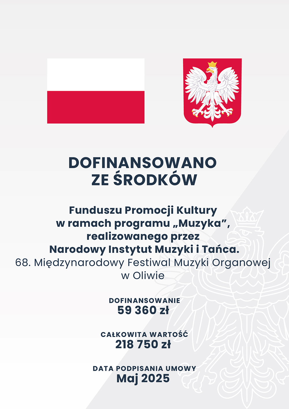 plakat oliwa 25 logo