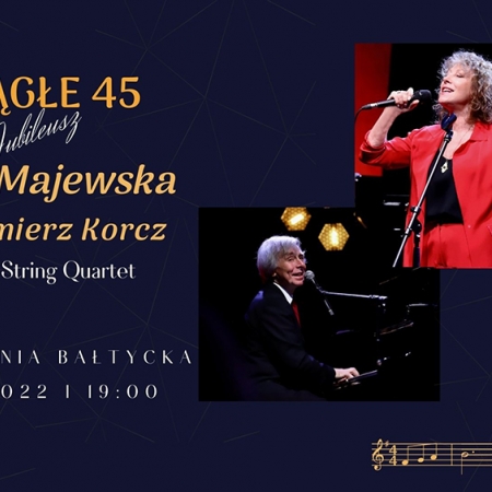 Alicja Majewska i Włodzimierz Korcz – Okrągły Jubileusz 45 lat na scenie
